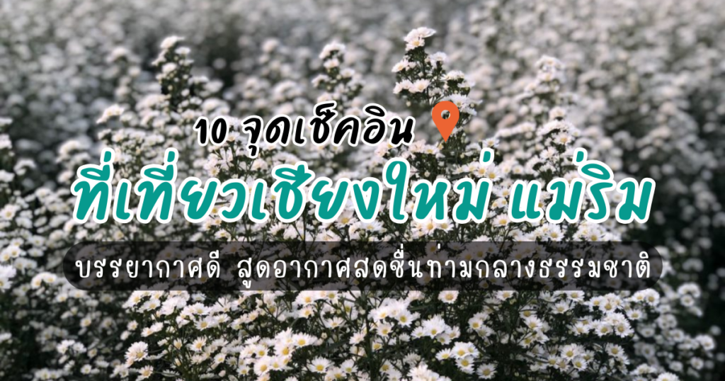 10 ที่เที่ยวเชียงใหม่ แม่ริม บรรยากาศดี สูดอากาศสดชื่นท่ามกลางธรรมชาติ